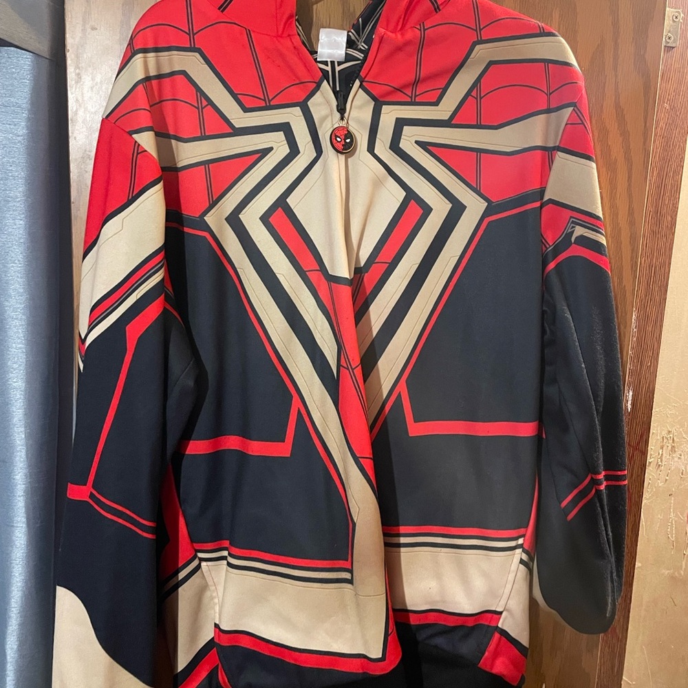 Marvel Red and Black Lightweight Spider Jacket